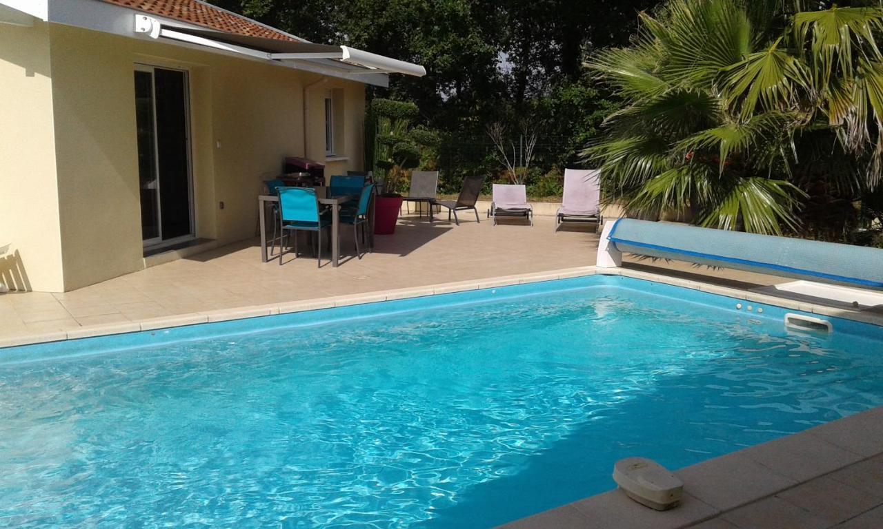 Gite T2 Tarnos Avec Piscine Buitenkant foto