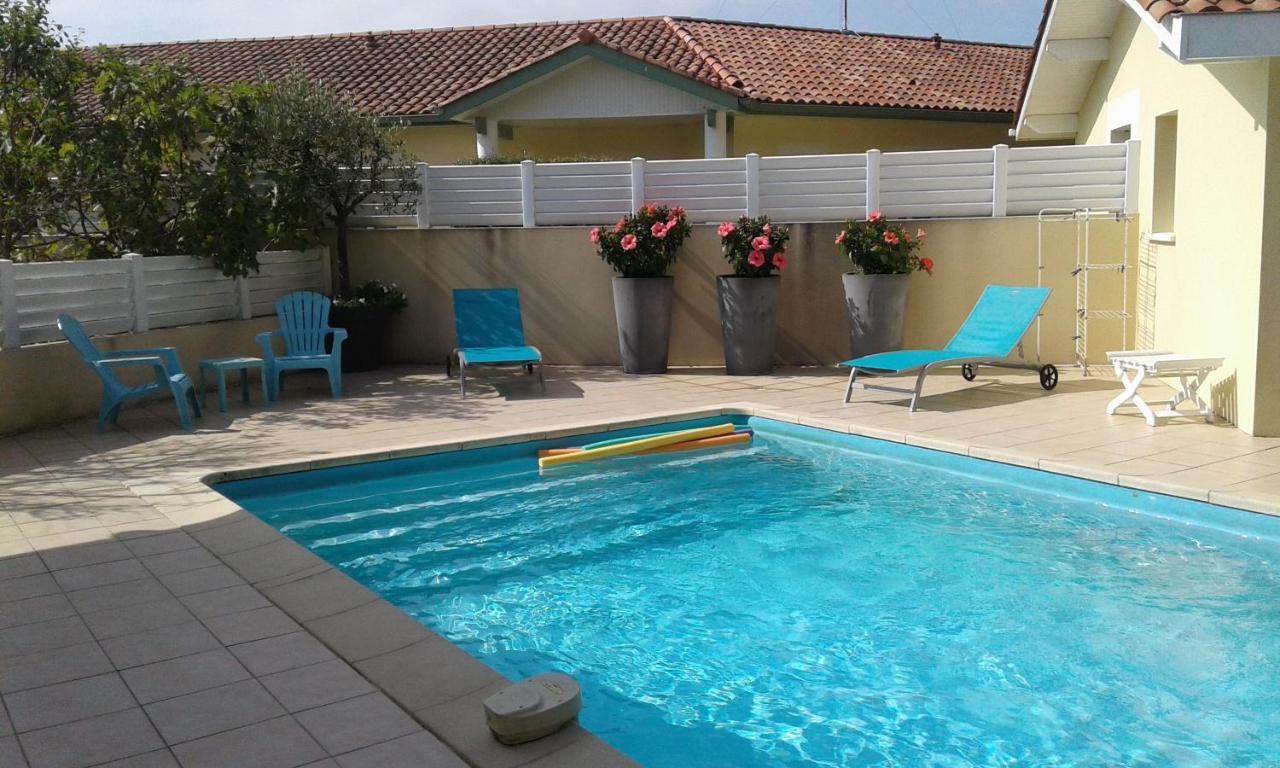 Gite T2 Tarnos Avec Piscine Buitenkant foto